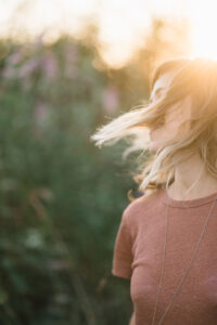 portrait Chloé en mouvement